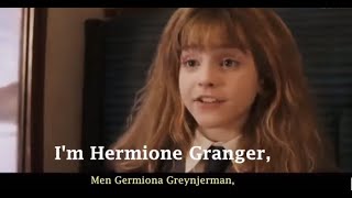Learn English With Movies - Harry Potter Harry, Hermione And Ron Meet For The First Time