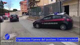 Trebisacce, Operazione “Fiamme del tavoliere”, 5 misure cautelari