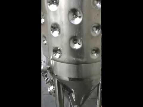Presure testing for stainless conical fermenter inner tank