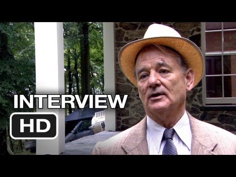 Hyde Park on Hudson INTERVIEW - Bill Murray (2012) - Laura Linney Movie HD