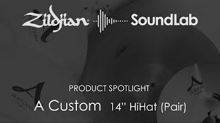 14" A CUSTOM HIHATS - PAIR