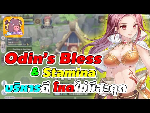 แนะนำระบบ Odin&39;s Blessing และ Stamina | Ragnarok X Next Generation EP.02