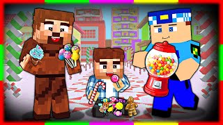 Kurabi̇ye Adam Şehri̇mi̇zi̇ Şeker Yapti - Minecraft