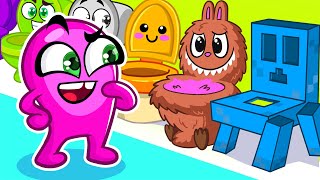 Potty Fun Time With Labubu Body Care & Hygiene For Kids Slick Slime Sam Song