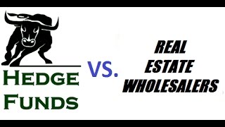 How to wholesale houses to hedge funds | flip houses to hedge funds