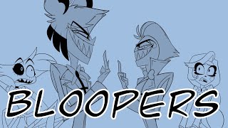 Sinners Bloopers & Gag Reel With Alastor And Lucifer Hazbin Hotel Short Animation