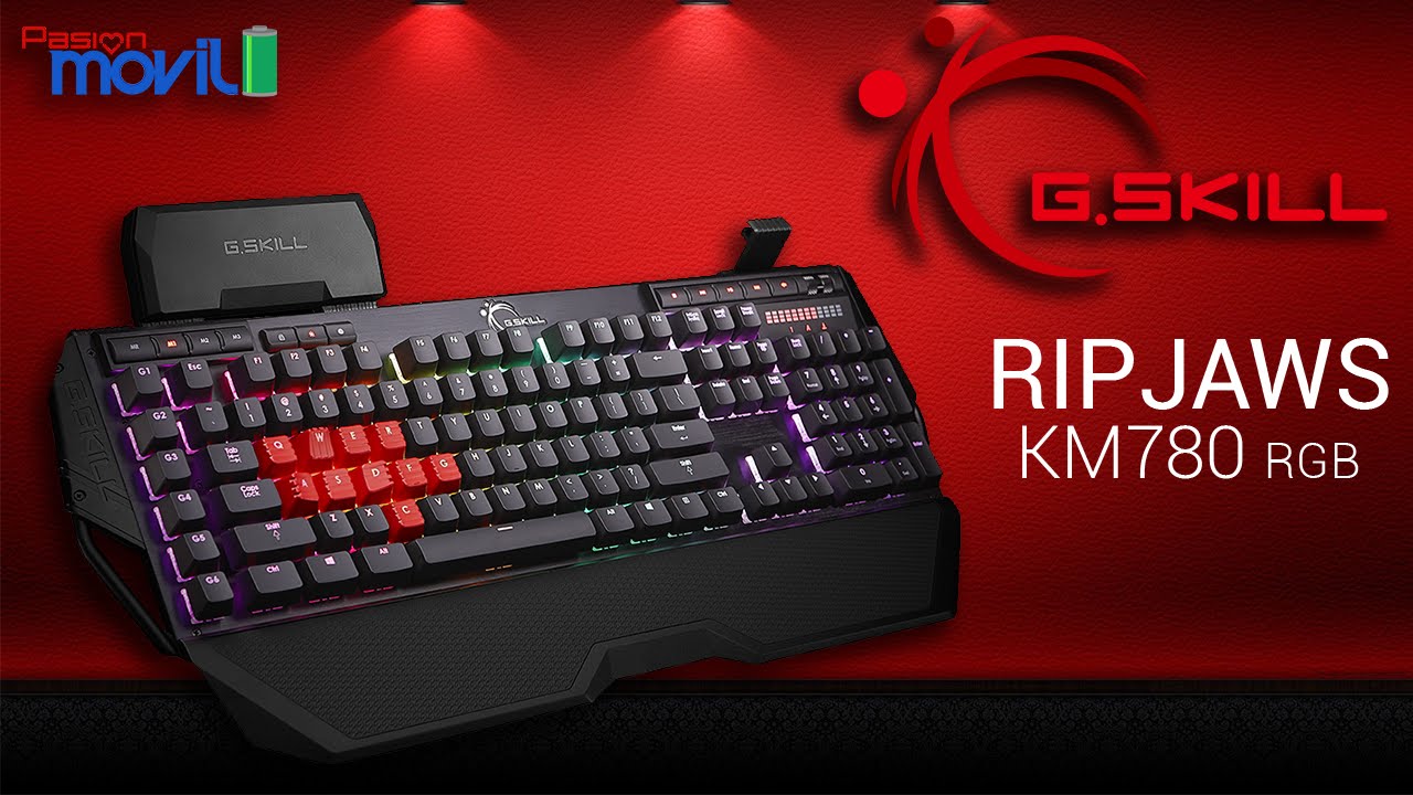 Video: Unboxing del teclado mecánico G.Skill Ripjaws KM780 RGB