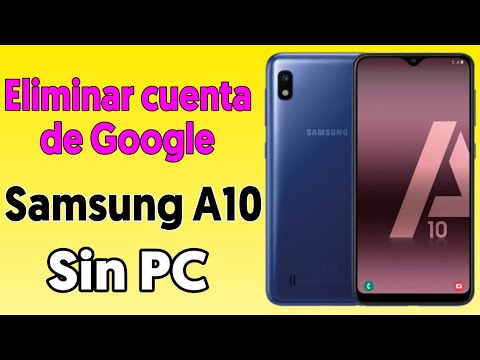 DELETE GOOGLE ACCOUNT SAMSUNG GALAXY A10 WITHOUT PC DELETE GOOGLE ACCOUNT SAMSUNG GALAXY A10 WITHOUT PC