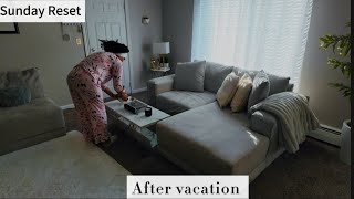 Vlogtober 12 Sunday Reset After Vacation