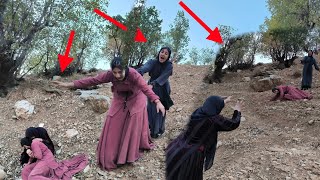 Fatimas Horrific Attack On Zainab And Her Throwing From The Mountain