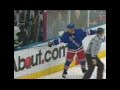 Title:Sean Avery vs Jarkko Ruutu - Ruutu steals Avery's stick Description:The agitators Sean Avery and Jarkko Ruutu comes together in front of the Penguins bench.<br /><br />Pittsburgh Penguins @ New York Rangers<br />March 18th 2008