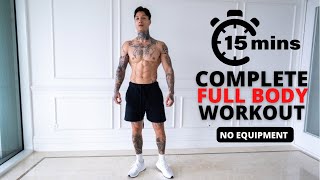 Complete 15 Min  Body Workout | No Equipment
