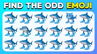 Find The Odd One Out - Brainrot Ai Animals Edition Emoji Memes Challenge