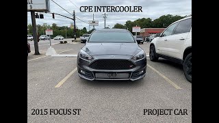 Focus St Cpe Front Mount Intercooler Unboxinginstall