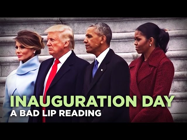 A Bad Lip Reading of Donald Trump’s Inauguration - Video