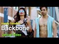 Hardy Sandhu - Backbone Lyrics Video  | Jaani | B Praak | Zenith Sidhu