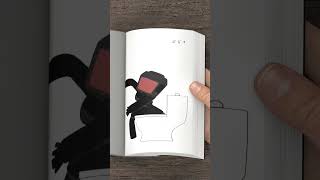 Tv Woman Went To The Bathroom Skibidi Toilet Animation Flipbook