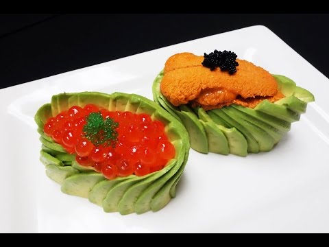 Exquisitely Prepared Uni and Ikura Sushi With A Twist - How To Make Sushi Series