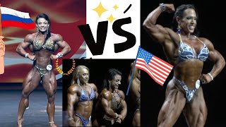 Anastasia Leonova Vs Sherry Priami Olympia Qualifier 2024
