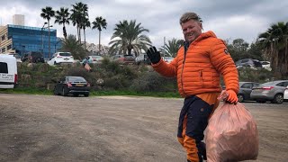 Norwegian Christians clean up litter in Tiberias, Israel