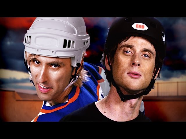 Epic Rap Battles Of History: Tony Hawk vs Wayne Gretzky - Video