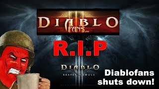 Diablofans Shuts Down All Diablo 3 Builds Are R.i.p Soon