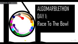Algomarblethon Event 1 Race To The Bowl
