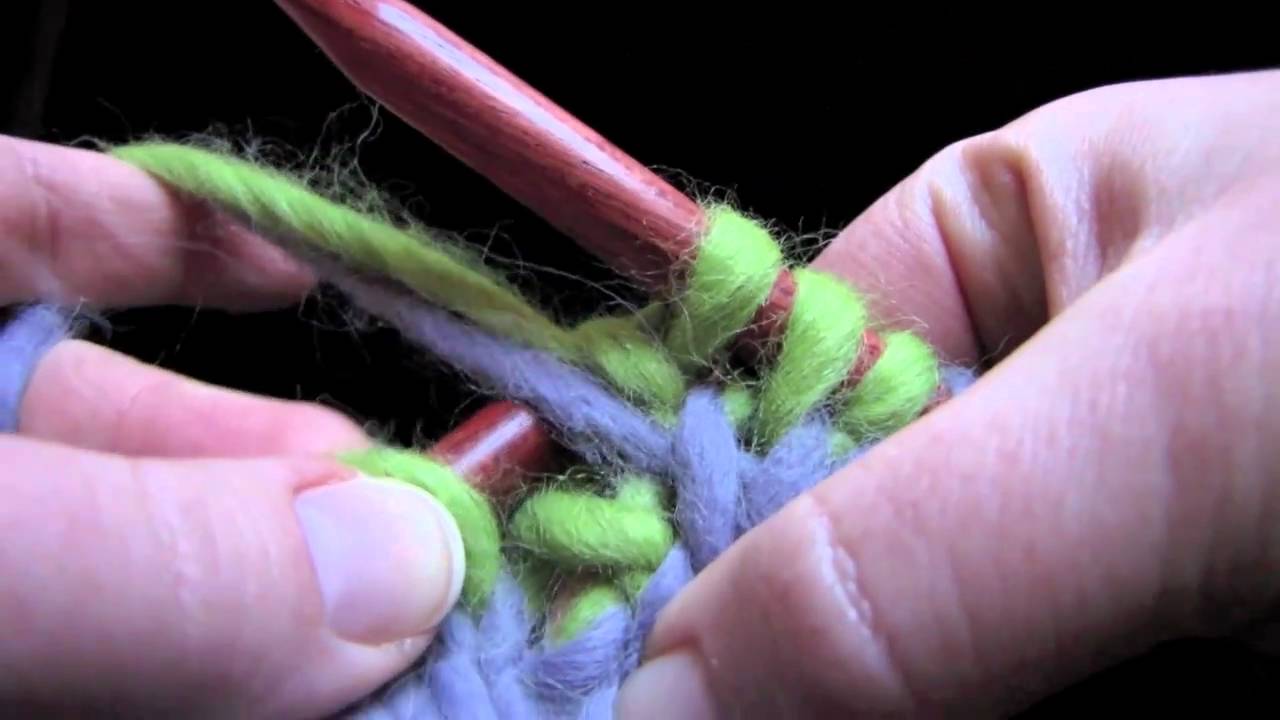 Double Knitting - How to undo stitches - YouTube