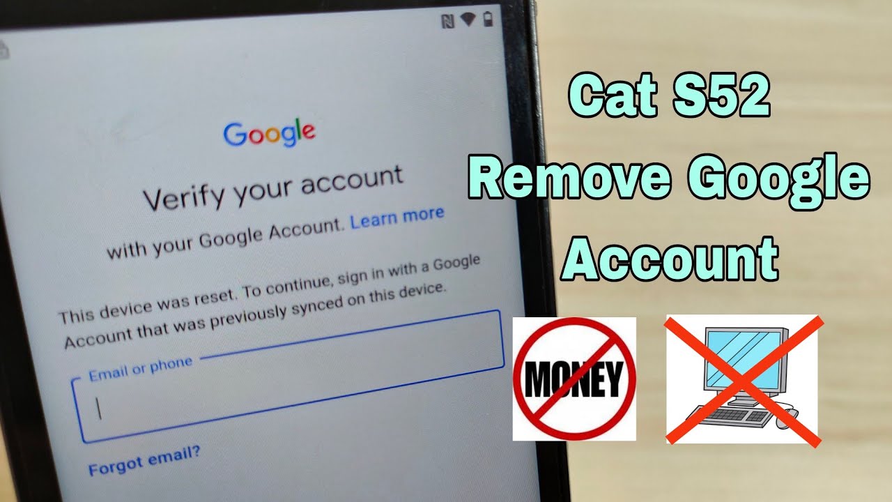 Final Method!!! CAT S52. Remove google account, Bypass Final Method!!! CAT S52. Remove google account, Bypass