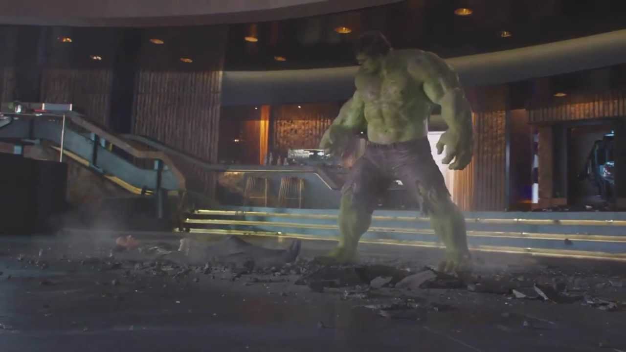 Hulk Smashing Loki (The Avengers)