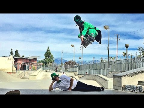 SKATEBOARDING LEPRECHAUN