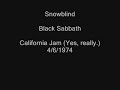 Black Sabbath - Snowblind (California Jam '74)