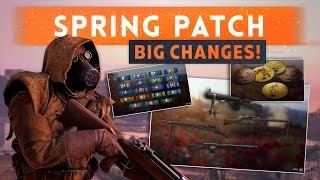 Spring Update Patch Notes & New Features - Battlefield 1 Server Pwords & Level 10 Weapons