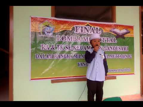 Final lomba Tartil dlm rangka Milad MI Sabita ke 28, no tampil 07 (M. Arfan Mifzal S)