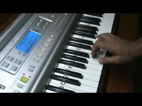 hansta hua noorani chehra - on keyboard by mmv