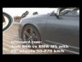 m5board.com: Audi RS6 Avant (580 HP) vs BMW M5 E60 50-270 km/h