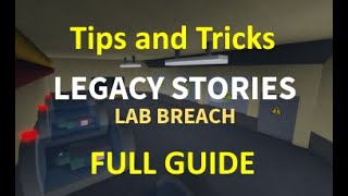 Roblox - Zombie Stories Lab Breach Guide