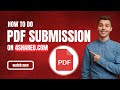 How To Do PDF Submission on 4Shared | Free PDF Submission Website