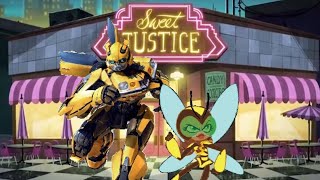 Transformers X Dc Super Hero Girls, Amv Back To Life From Bumblebee Tf & Bumblebee Dc