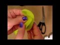 Poofy Felt Flower Tutorial