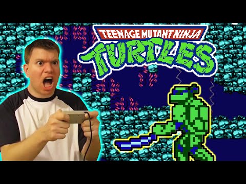 The IRATE Gamer - TMNT: Ninja Turtles NES Video Game Review