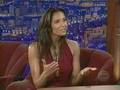 Padma Lakshmi with Craig Ferguson