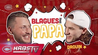 Nicolas Deslauriers and Jonathan Drouin tell dad jokes