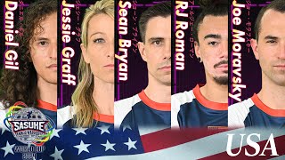 Team Usaアメリカチームインタビューを一挙公開Sasukeワールドカップ2024 8月21日水夜6時30分