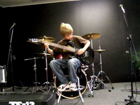 Lucas second gig ACDC Back in Black - TNT Medley