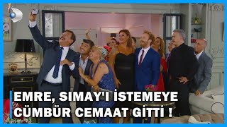 Emre, Simayı İstemeye Cümbür Cemaat Gitti - Çocuklar Duymasın 49.Bölüm