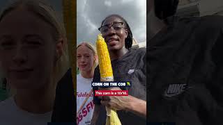 Rating Fair Food With Sophie Cunningham, Kelsey Mitchell, Natasha Howard And Sydney Colson
