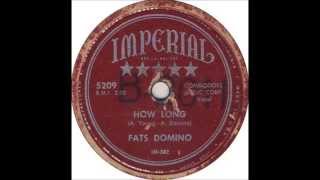 Watch Fats Domino How Long video