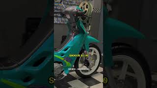 Suzuki Shogun R110...Salah Satu Generasi Shogun Series Yang Kruk Asnya Masih Asli Made In Jepang