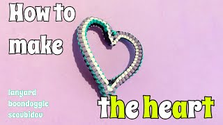How To Make A Heart Lanyard, Boondoggle, Scoubidou, Gimp Cute Valentines Day Arts & Crafts